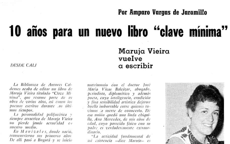 10 años para un nuevo libro "Clave Mínima"